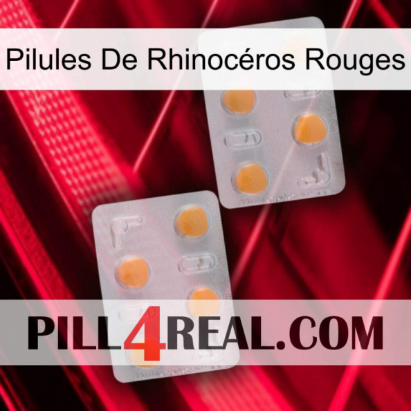 Pilules De Rhinocéros Rouges 25